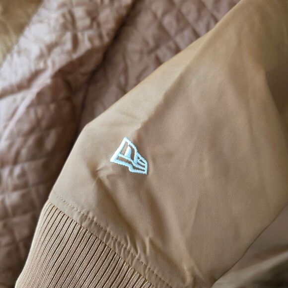 NFL San Francisco 49ers New Era Logo Select Jacket Bronze Tan Men's Medium M LE - Picture 12 of 16